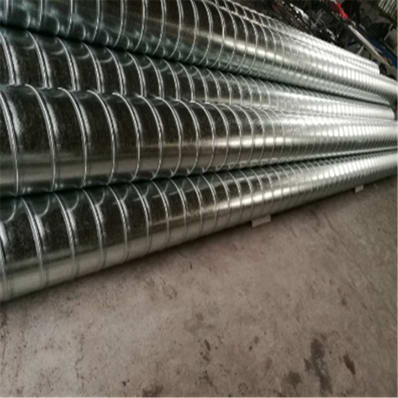 珠海通風(fēng)管道廠家加工  家具工廠排氣加工 無塵車間工程鐵皮螺旋風(fēng)管 倉庫 螺旋風(fēng)管除塵凈化系統(tǒng)工程生產(chǎn)